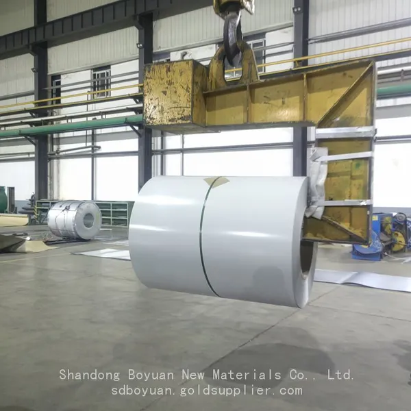 Boyuan Supply White Galvanized Steel Sheet, Aluminum Zinc Coated Steel Sheet Coil photo-4