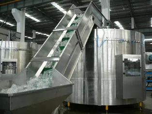 Cans Jars Tins Beverage Bottling Equipment , Bottle Unscrambler Machine