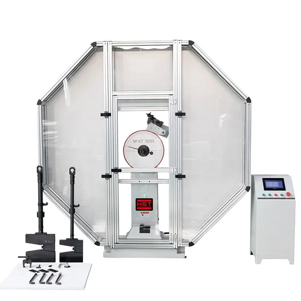 HST Touch Screen Pendulum Impact Testing Machine Plastic Izod Charpy Impact Tester Rubber Strength Testing Machine JBS-750C photo-2