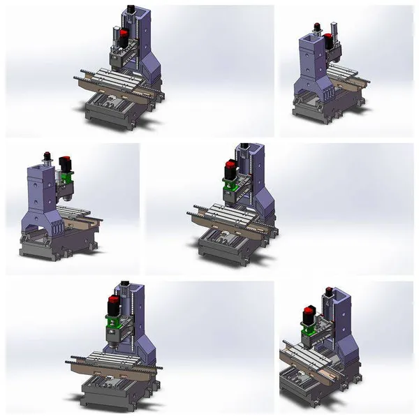 7136 Cnc Milling Machine, xk Small Cnc Milling Machine, Bed Cnc Milling Machine photo-2