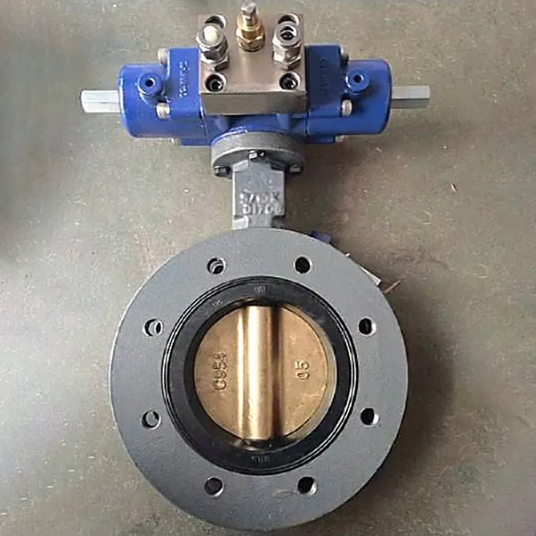 Marine Single-acting Wafer-type Hydraulic Butterfly Valve for Ballast Tanks, Available With Certificates From Various Classification Societies photo-3