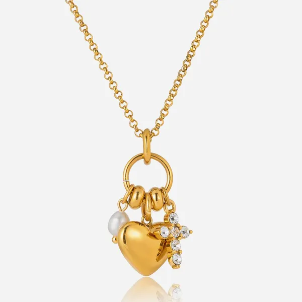 304 Stainless Steel Necklace With 18K Gold PVD Coating - 2-Year Color Retention Guarantee photo-5