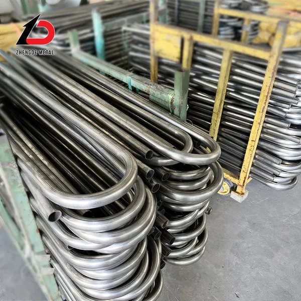 Heat Exchanger Pipe CuNi10Fe1Mn CW352H EN 12451Copper-nickel Heat Exchanger Tube photo-3