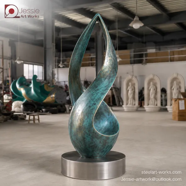 Iron Abstract Sculpture photo-4