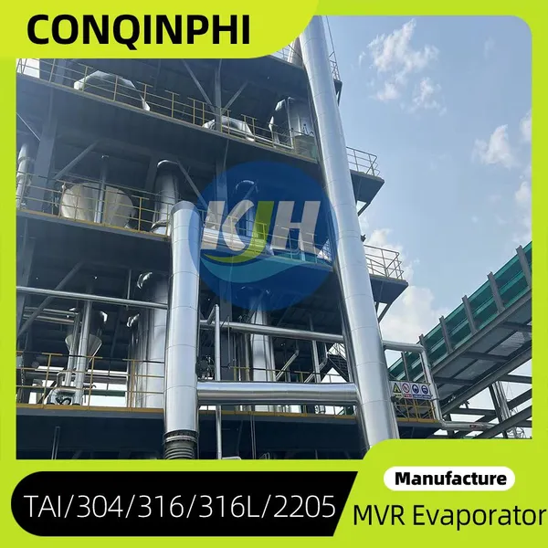 Titanium Stainless Steel Carbon Steel MVR Evaporator for Corrosive Wastewater Treatment photo-3