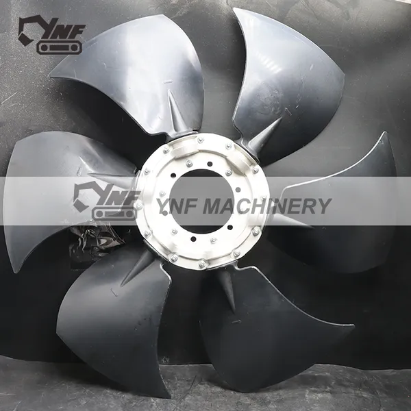 770-125-127 6T6 Cooling Fan Blade YNF17858, Excavator Cooling System Replacement Parts photo-4