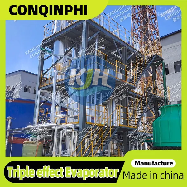 304 Stainless Steel Four-Effect Evaporation Crystallizer for High Purity Crystals photo-4