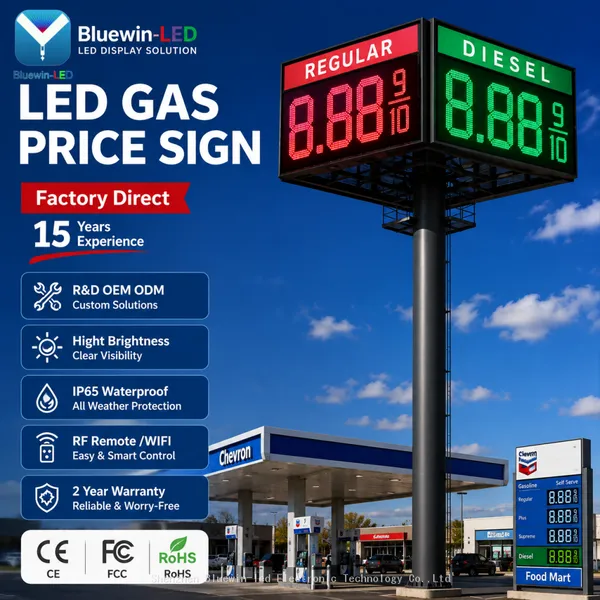 LED Gas Station Sign for Petroleum Signs Signage