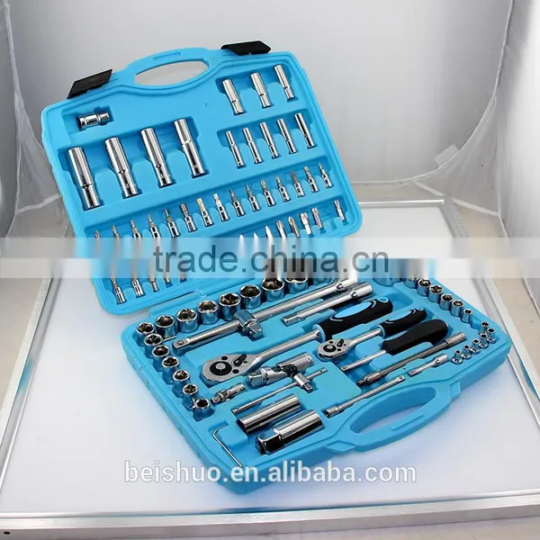 High Quality America 94 Pieces Chrome Vanadium Steel Hand Tools photo-6