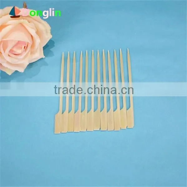Green BBQ Bamboo Skewer With Handle