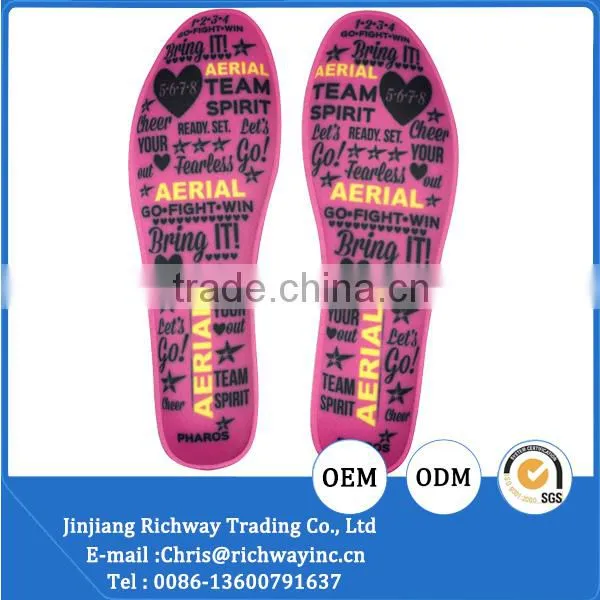High Elastic Shoe Insole Memory Foam Insole photo-2