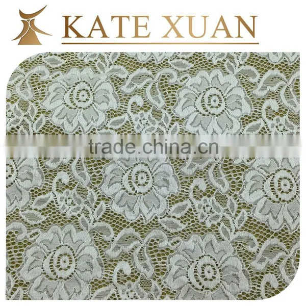 2016 Embroidery Spandex Lace Fabric Lace Dress Designs photo-2