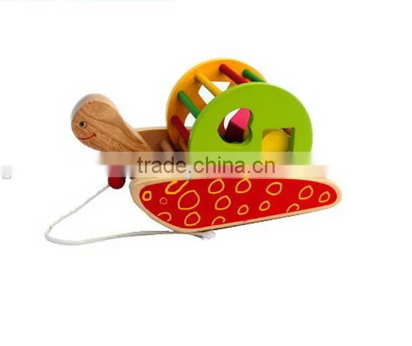 2015 New Product Colorful Educational Toy Wooden Baby Toy Car Wholesale photo-6