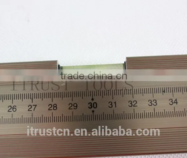 Gauging Tools Aluminium Spirit Level With Ruler and Good Bubble MT2050 photo-4
