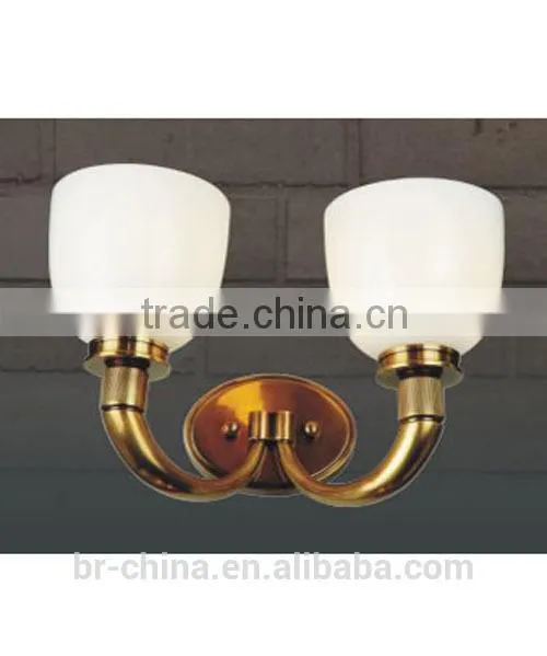 Brass Wall Lamp Double Light WL587-2