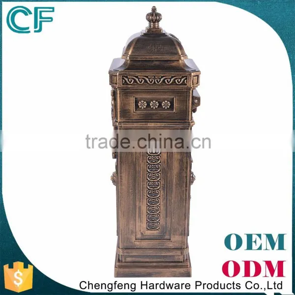 The Most Popular Style In Europe Wholesale Price 100% Raw Material Free Standing Large Post Boxes For Sale From China photo-2
