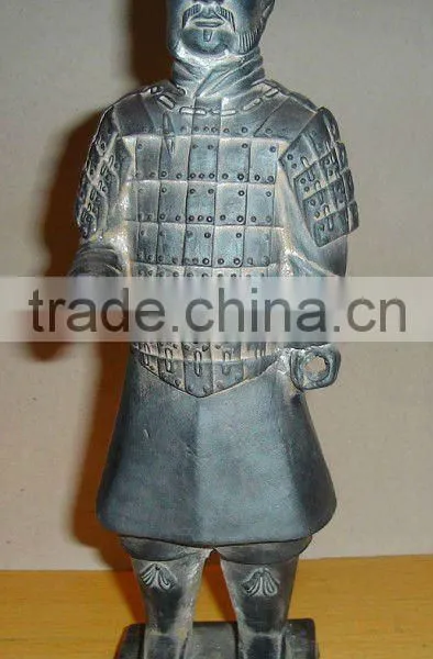 the Clay burned terra-cotta warriors