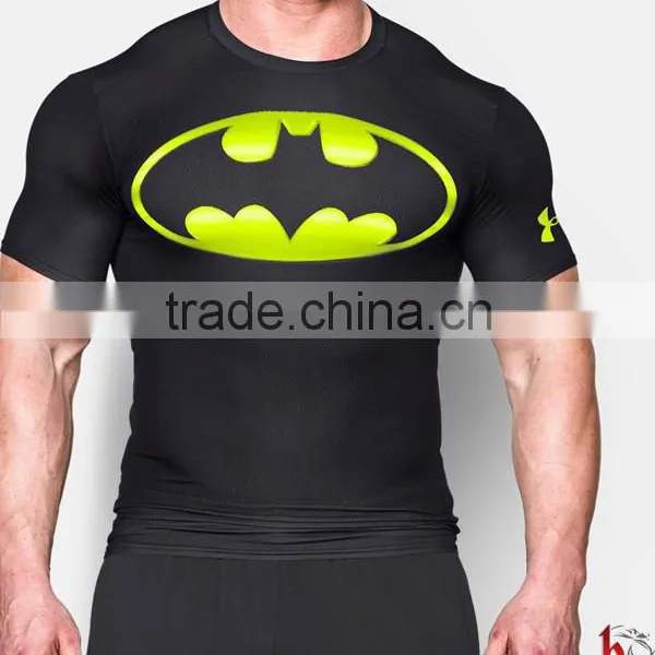 Short Sleeve Mma Custom Printed Rash Guards