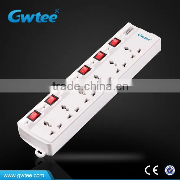 2m/3m/5m/10m Cable 3 Way Electrical Socket GT-6131 photo-5