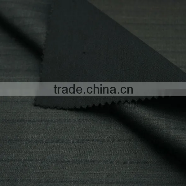 MANUFACTURER DOUBLE FACE SATIN BACK STRIPE HEAVY JACKET POLYESTER FABRIC FU1093 photo-4