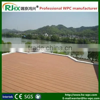 Solid Design in 146*17mm Size Composite Deck With Good Price Wood Plastic Composite Decking Floor photo-3