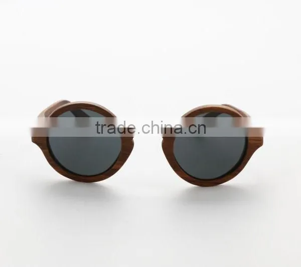 Custom Logo Sunglasses Wood Mirro Sunglasses Round Sunglasses Supplier's Choice photo-2