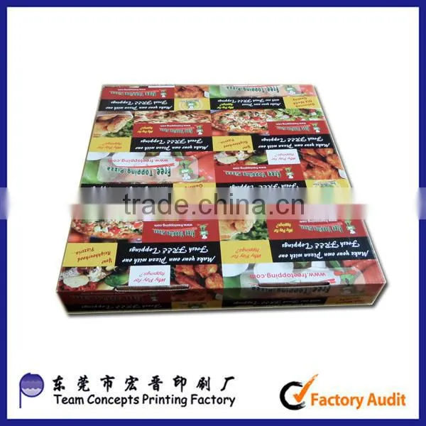 Custom Recyclable Food Grade Paper Pizza Boxes photo-5