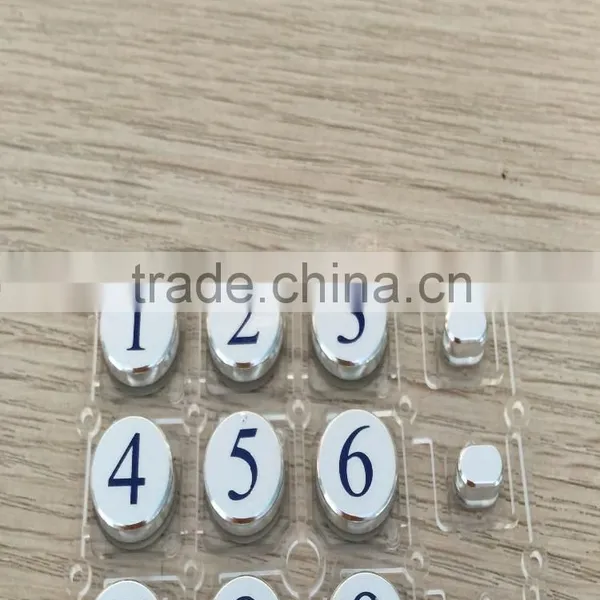 Injection Molding Parts Plastic Telephone Button photo-2