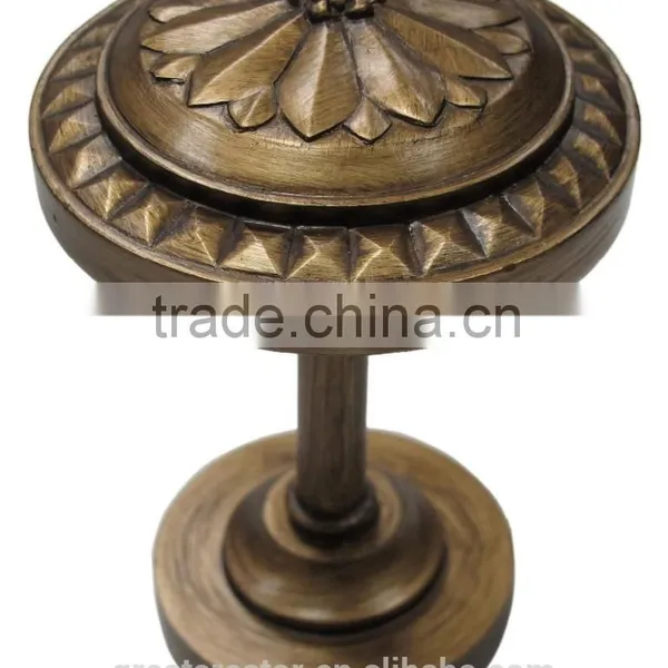Great Creator High Quality 57mm (2-1/4") Diameter Round Reeded/Smooth Wooden Curtain Rods From China Manufacturer photo-4