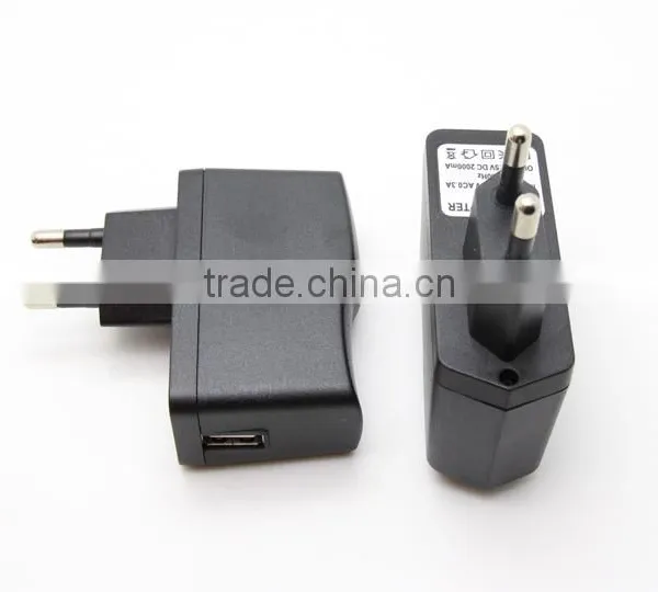 Factory Supply EU US UK Plug 5V 2A Portable Usb Wall Charger photo-2