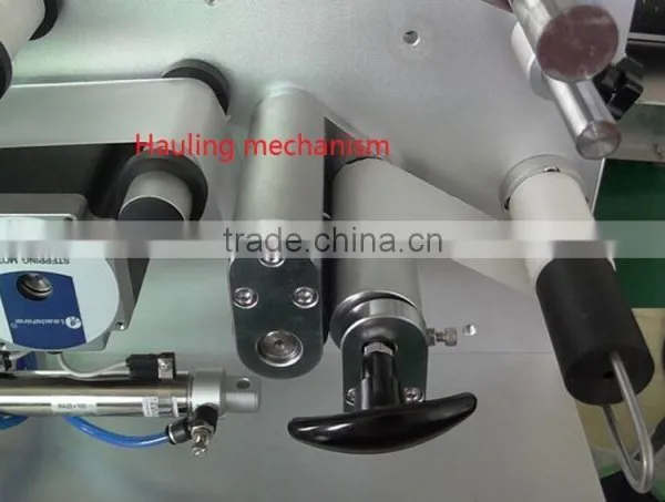 Semi-automatic Flat Bottle Label Machinery Plane Labeling Machine With Date Code Printer Jar Box Bottle Industry Home Labeler photo-3