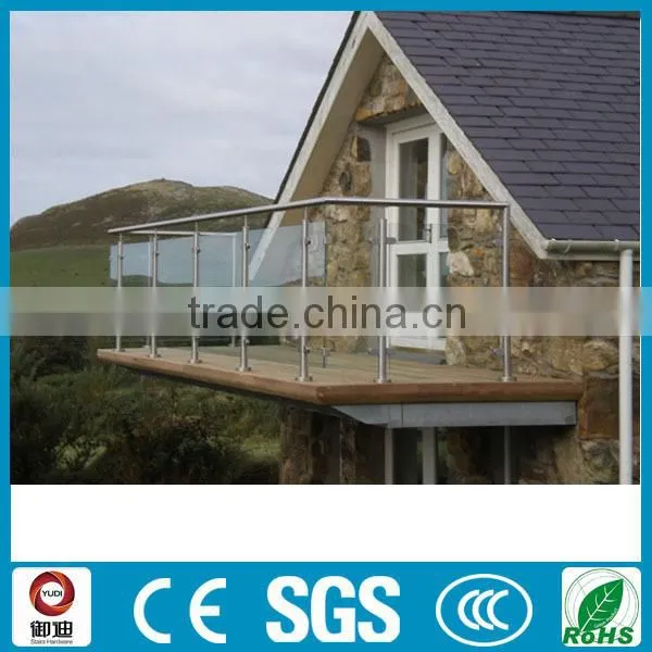 Stainless Steel Glass Indoor Balcony Railing photo-3