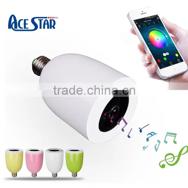 Wireless Smart Bluetooth LED Music Light Bulb