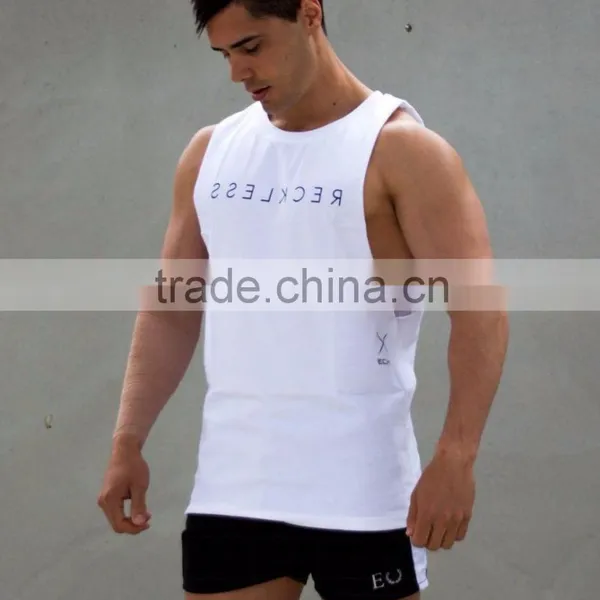 Gym Singlet / Man Muslce Fit Shirts Sport Tank Bodybuilding Mens Tank photo-2