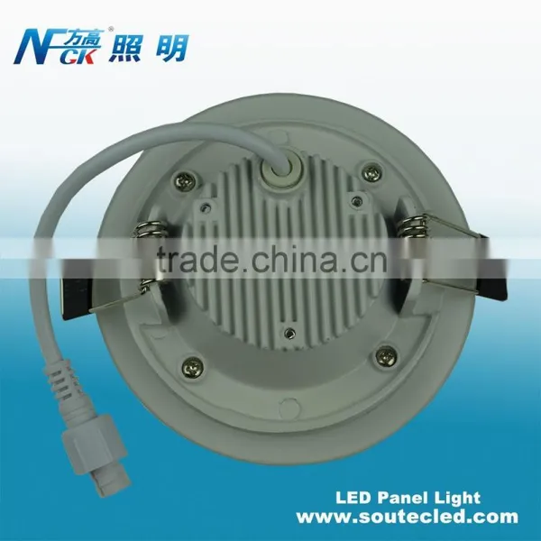 High Efficiency Recessed Ceiling Urltra Slim Round Led Panel Light 85-265v 6w Round Led Panel Light photo-5