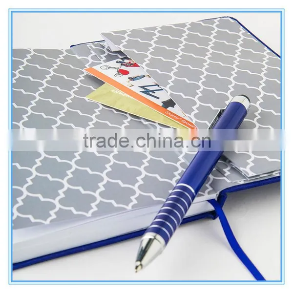 School Stationery Set & Office Product Leather Cover pu Notebook/Fabric Cover Note Book photo-3