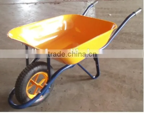 13inch Solid Rubber Wheel for Wheel Barrow Stianless Tray Cart Wb6400 photo-2