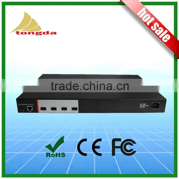 48 Ports Gigabit Networking Switches With 4 SFP Fiber Switch Ports IEEE 802.3af/at photo-3