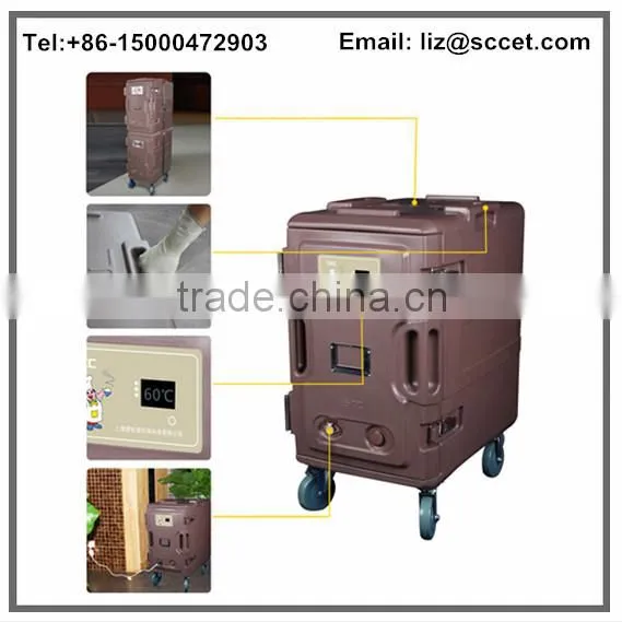 Front-open Heat Transfer Plastic Cabinet, Food Heat Warmer photo-2