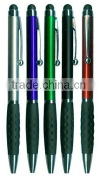 2012 Spring Design Plastic Twist Touch Screen Pen for Promotion