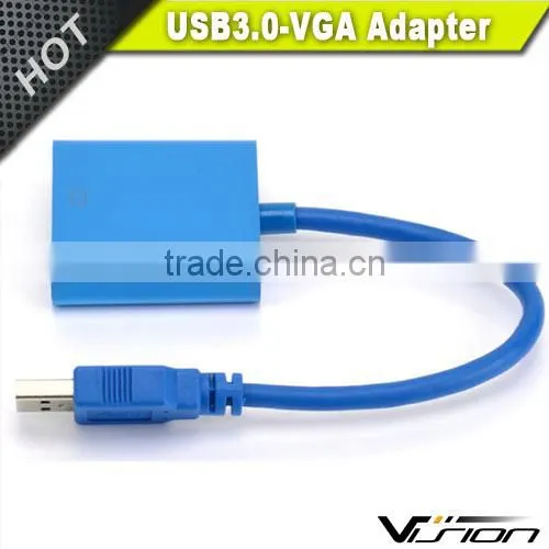 USB 3.0 to VGA Video Graphic Card Display External Cable Adapter for PC Laptop Windows 7/8 photo-2