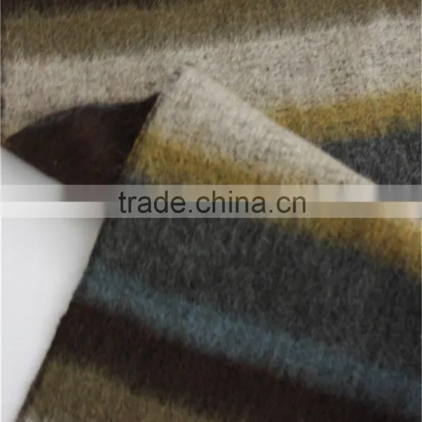 Multicolor Yarn Dyed 100% Wool Scarf With Tassel photo-5