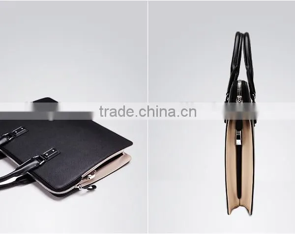 2016 Newest Briefcase Leather Business Briefcase Men's Luxury Briefcase photo-5