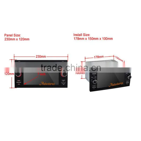 7 Inch Android 4.4.4 Special CAR DVD Player for FordFocus C-MAX Fusion Mondeo Car GPS Navigation MP3 Player With 3G WIFI photo-5
