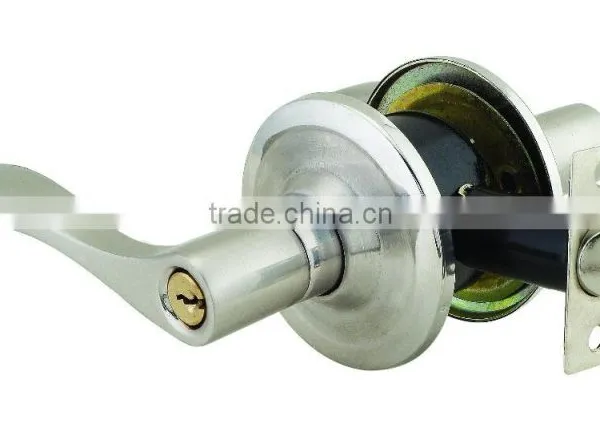 High Quality American Design Zinc Alloy Cylindrical Lever Door Handle Lock photo-4
