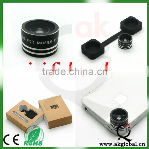 The Smallest Mini 180 Degree Fisheye Lens of The World for IPhone and Other Cellphone photo-2