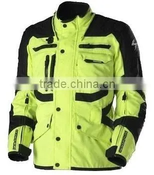 Custom High Quality Men Motorbike Textile Airbag Jacket Motorcycle Cordura Jacket For Auto Racing photo-4