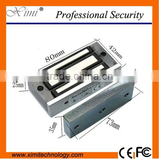 Single Electromagnetic 60kg Mini Lock Electronic Magnetic Lock 100Lbs EM Lock XM-M60 Quality Choice photo-2