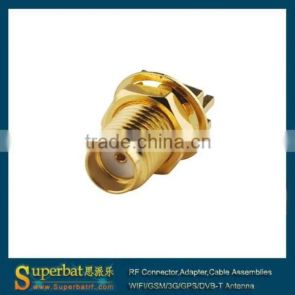 SMA End Launch Jack Blukhead PCB Mount Short Version Sma Female Connector Panel Mount photo-3