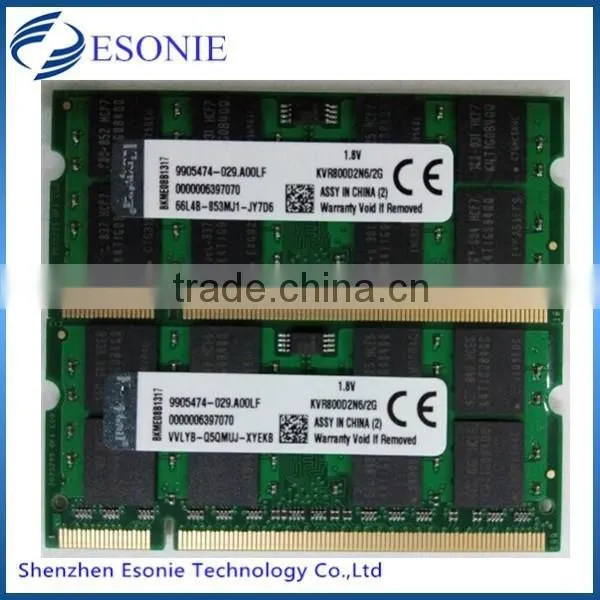 Wholesale Price Laptop Ram Memory Ddr2 2gb 800mhz Pc6400 Original Chips photo-3